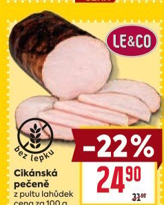 Pečeně cikánská LE&amp
