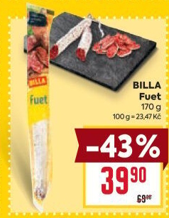 Salám Fuet Billa