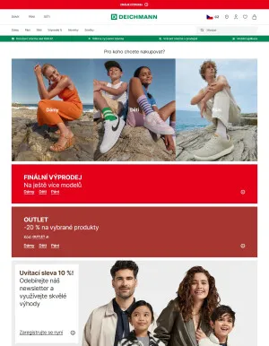 akční leták DEICHMANN 6.8.2025-12.8.2025
