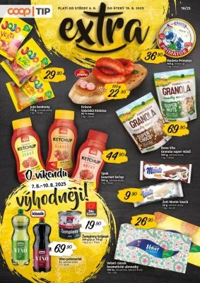 akční leták COOP 6.8.2025-19.8.2025