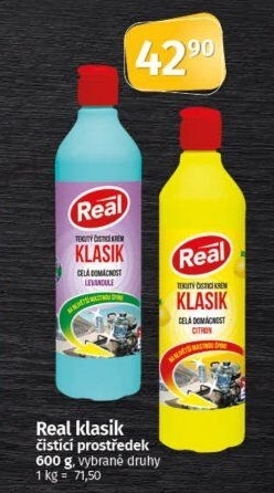 Čisticí krém Klasik Real