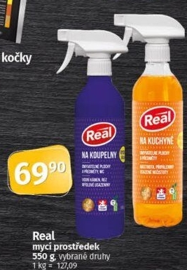 Čisticí prostředky Real