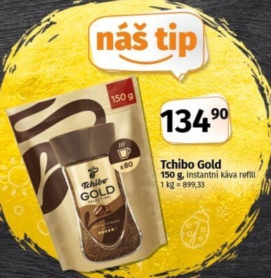 Instantní káva Tchibo Gold Selection
