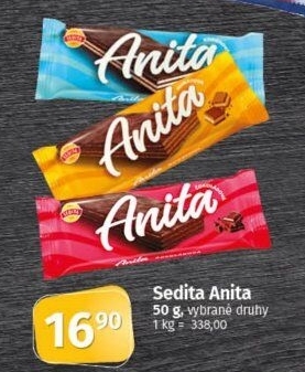 Oplatky Anita Sedita