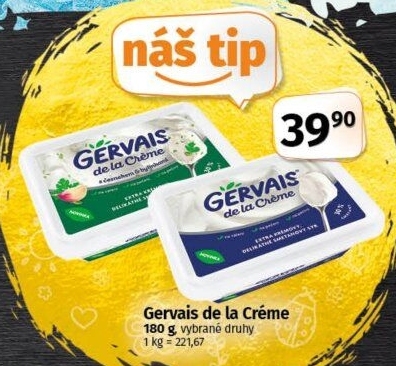 Sýr Gervais De La Créme
