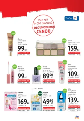 akční leták dm drogerie 7.8.2025-10.9.2025