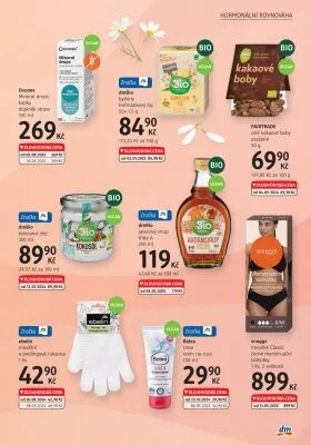 akční leták dm drogerie 7.8.2025-10.9.2025