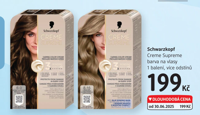 Barva na vlasy Creme Supreme Schwarzkopf