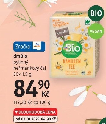 Bylinný čaj dm Bio