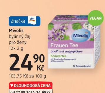 Čaj bylinný funkční Mivolis