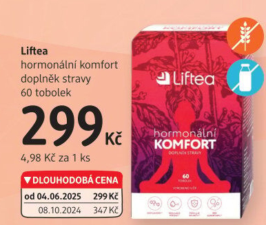 Doplněk stravy Hormonální komfortLiftea