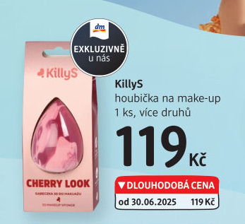 Houbička na make up KillyS