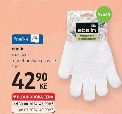 Masážní rukavice Ebelin