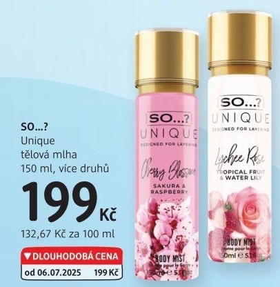 Tělová mlha Unique So...?