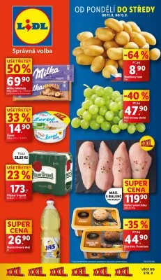 akční leták Lidl 11.8.2025-13.8.2025