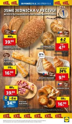 akční leták Lidl 11.8.2025-13.8.2025