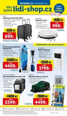 akční leták Lidl 11.8.2025-13.8.2025