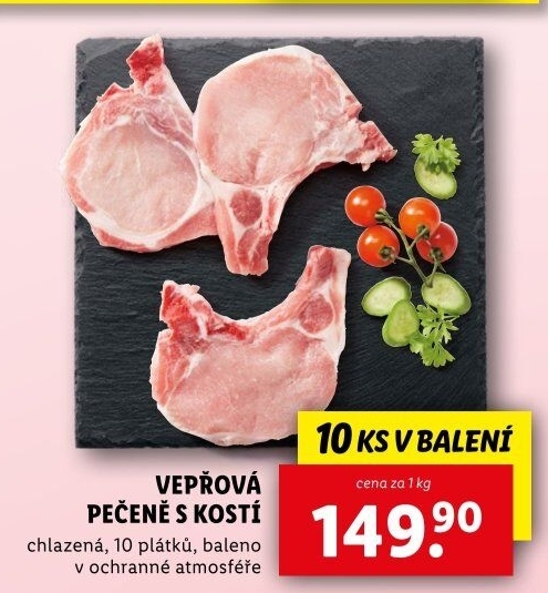 Vepřová pečeně s kostí