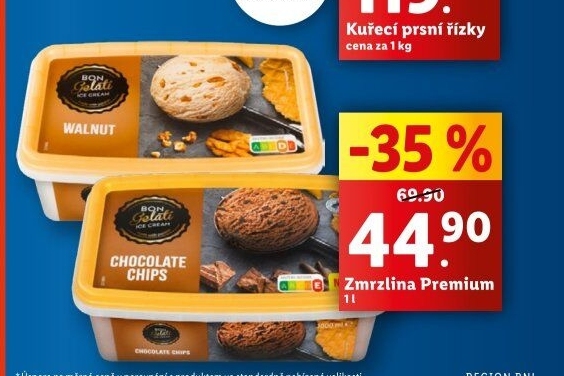 Zmrzlina ve vaničce Bon Gelati