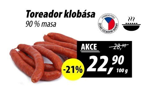 Klobása Toreador