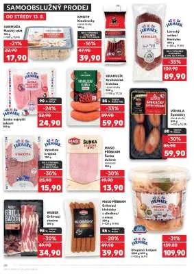 akční leták Kaufland 13.8.2025-19.8.2025