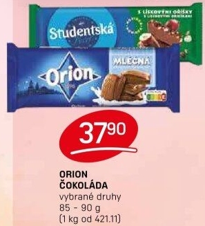 Čokoláda Orion