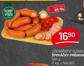 Špekáčky premium Sláma