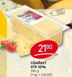 Sýr Císářský 30% Madeta