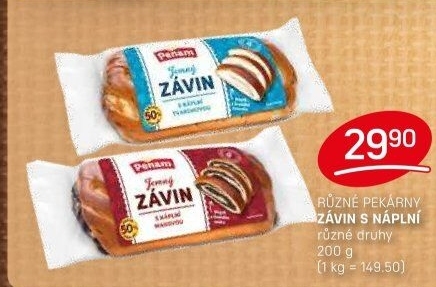 Závin s náplní
