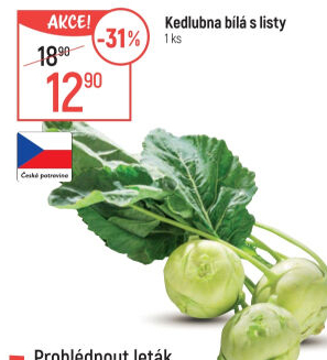 Kedlubna bílá