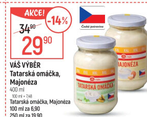 Majonéza Váš Výběr