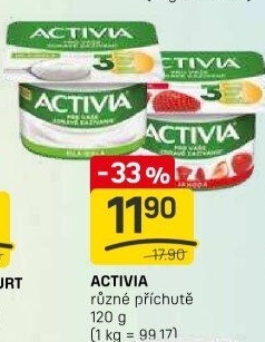 Bílý jogurt Activia Danone