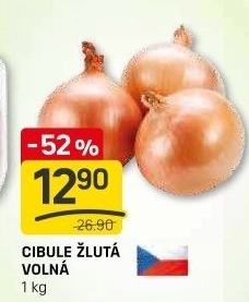 Cibule kuchyňská žlutá