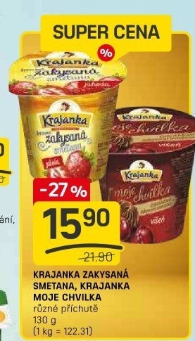 Dezert zakysaný Krajanka