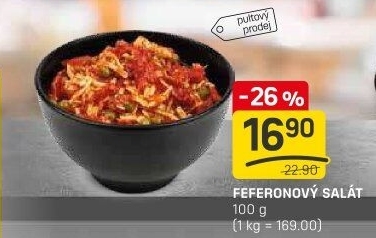 Feferonkový salát