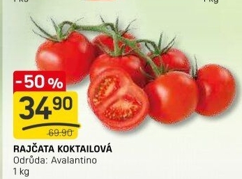 Rajčata koktejlová