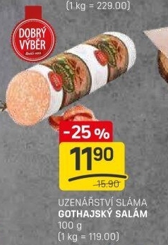 Salám Gothaj Dobrý Výběr