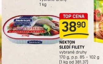 Sleď filety Nekton
