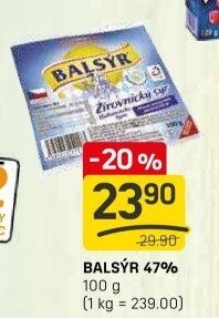 Sýr Balsýr Mlékárna Žirovnice