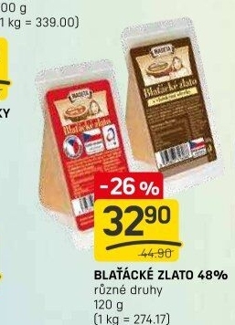 Sýr Blaťácké zlato Madeta