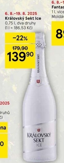 Sekt Ice Královský sekt