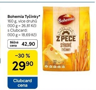 Tyčinky Bohemia