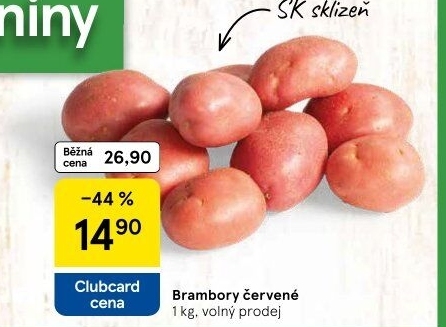 Brambory červené