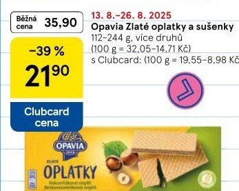 Oplatky Zlaté Opavia
