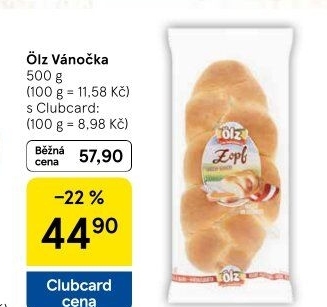Vánočka Ölz