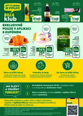 akční leták BILLA 13.8.2025-19.8.2025