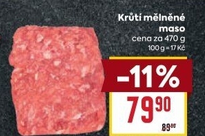 Krůtí mleté maso