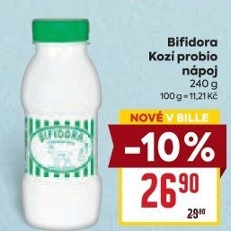 Nápoj probiotický Bifidora Biofarma DoRa