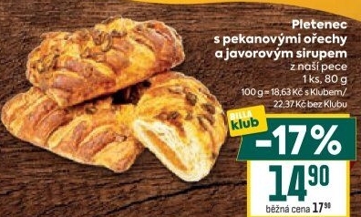 Pletenec plněný