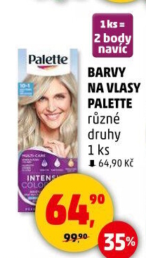 Barvy na vlasy Palette Schwarzkopf